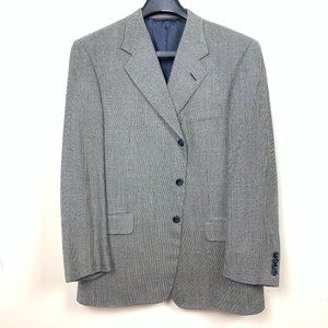 Hickey Freeman Dillards Suit Jacket 42 R Silk Wool
